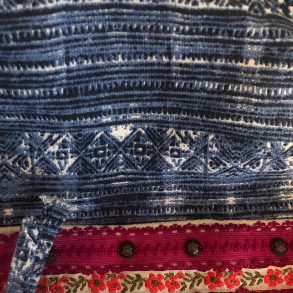 NWOT Ecote Boho Floral Backpack - Picture 3 of 7